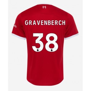 Liverpool Ryan Gravenberch #38 Hemmatröja 2023-24 Kortärmad